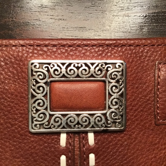 Brighton Tri Fold Dark Brown Wallet - Picture 2 of 5